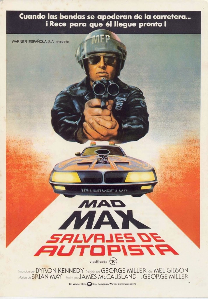 Póster de Mad Max – Salvajes de autopista