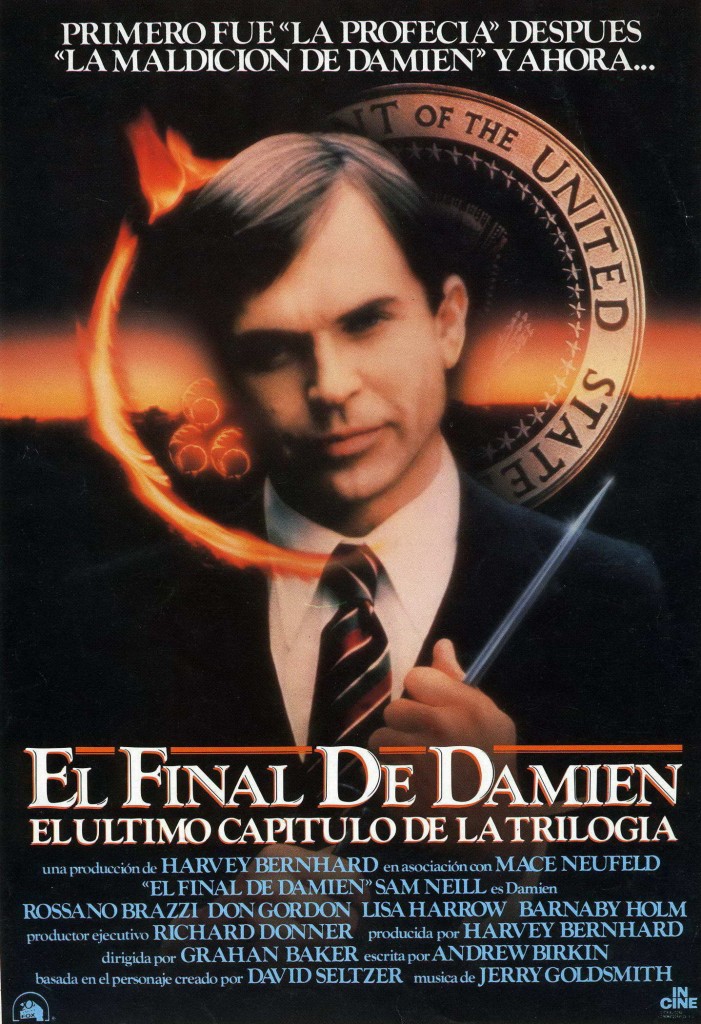 Póster de La Profecía III El Final de Damien