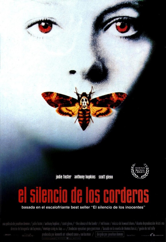 Póster de El silencio de los corderos