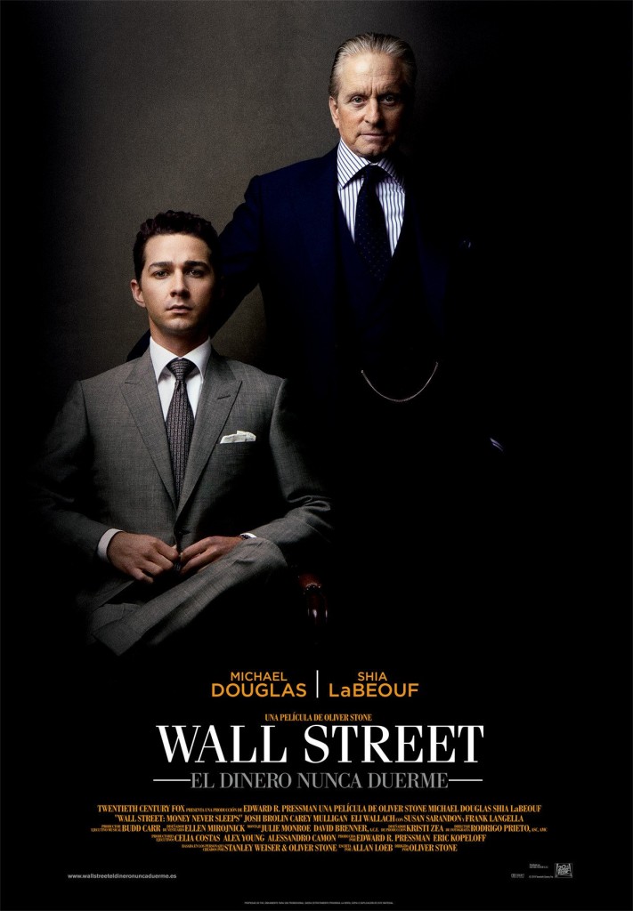 Póster de Wall Street: El dinero nunca duerme