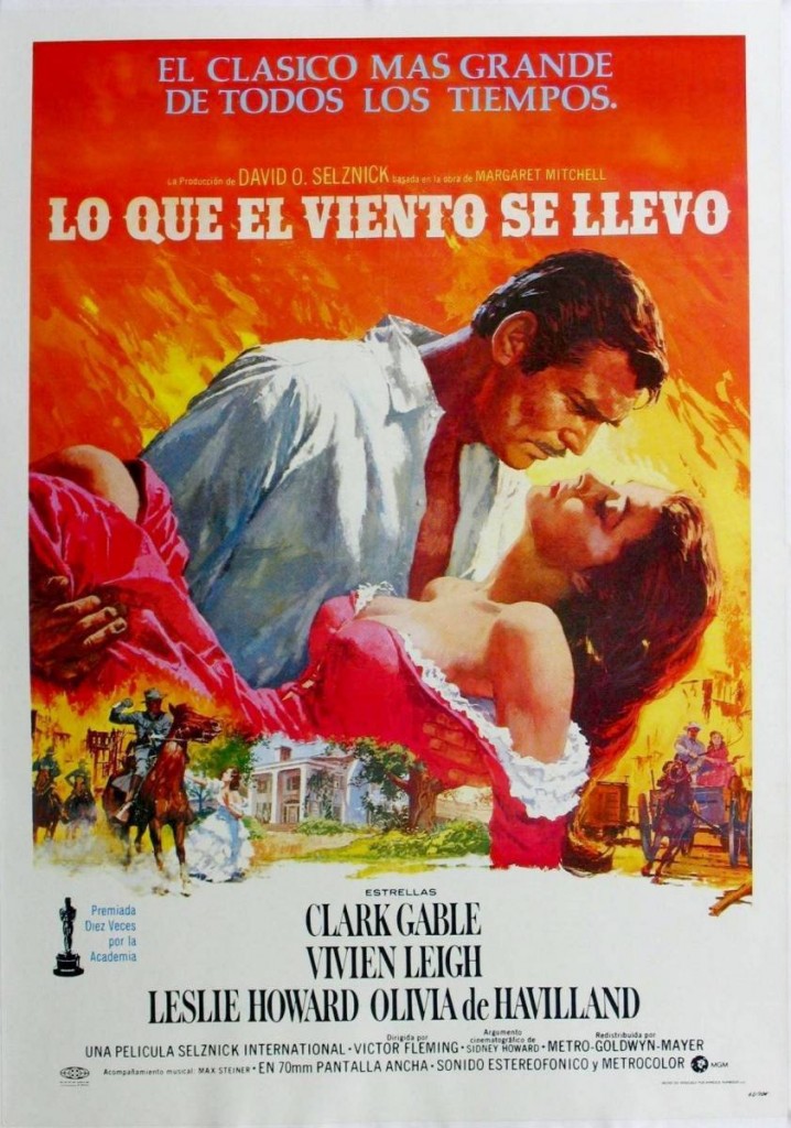 Póster de Lo que el viento se llevó