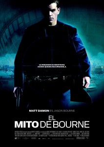 Póster de la película El mito de Bourne