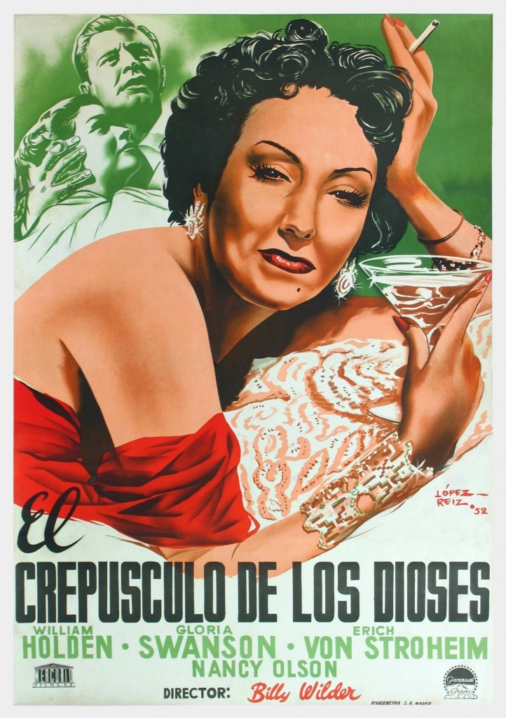 Póster de El crepúsculo de los dioses