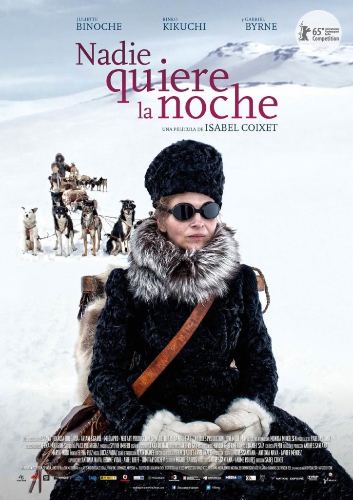 Póster de Nadie quiere la noche