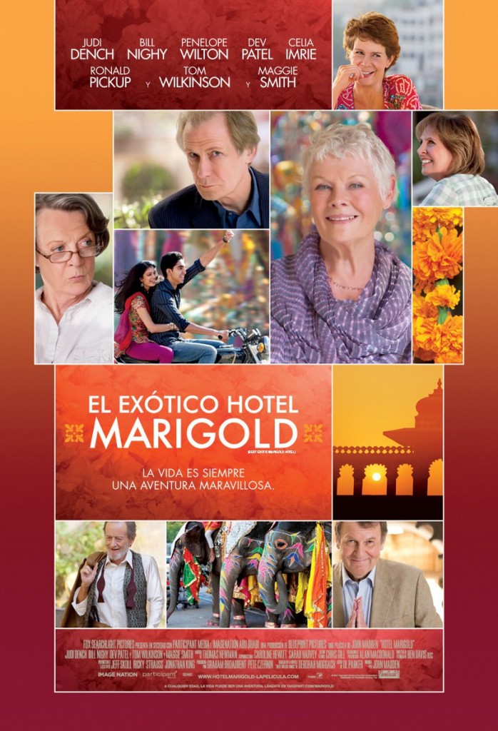 Póster de El exótico hotel Marigold