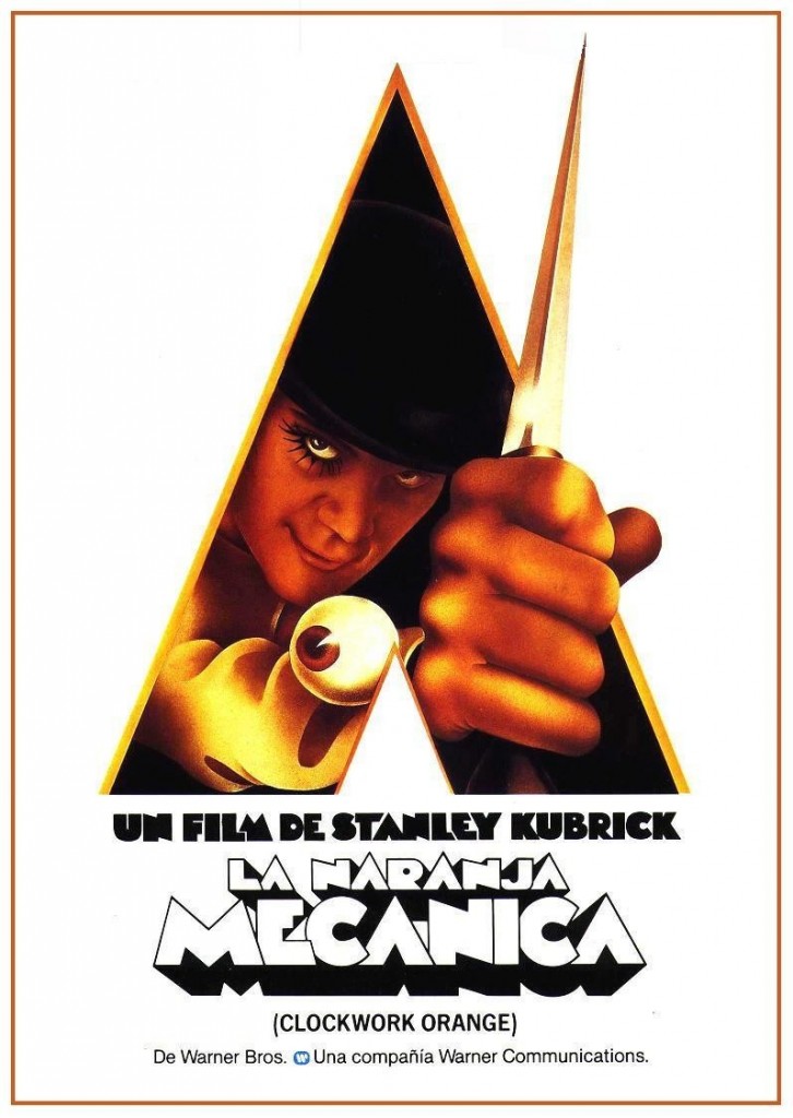 Póster de La naranja mecánica