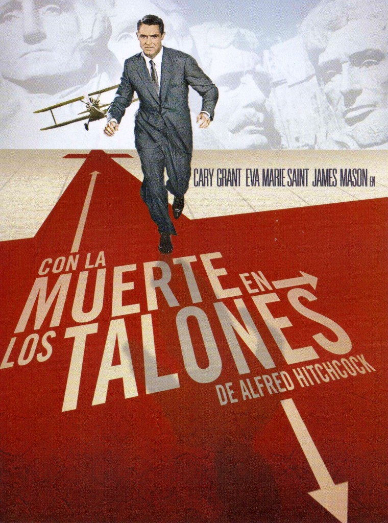Póster de Con la muerte en los talones