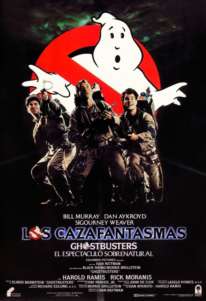 Póster de Los cazafantasmas
