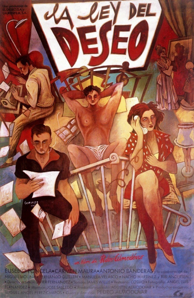 Póster de La ley del deseo