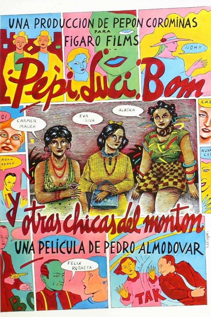 Póster de Pepi, Luci, Bom y otras chicas del montón