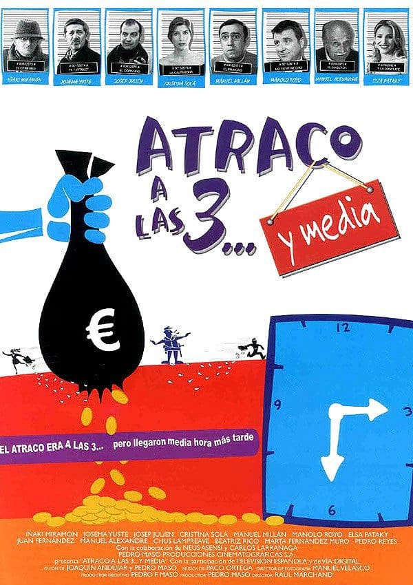 Póster de Atraco a las 3… y media