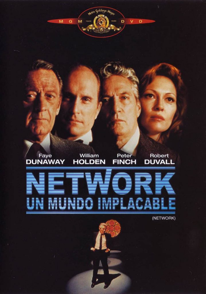 Póster de Network, un mundo implacable