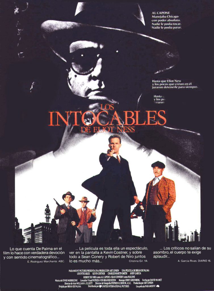 Póster de Los intocables de Eliot Ness