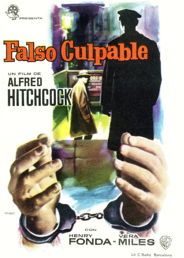 Póster de Falso culpable