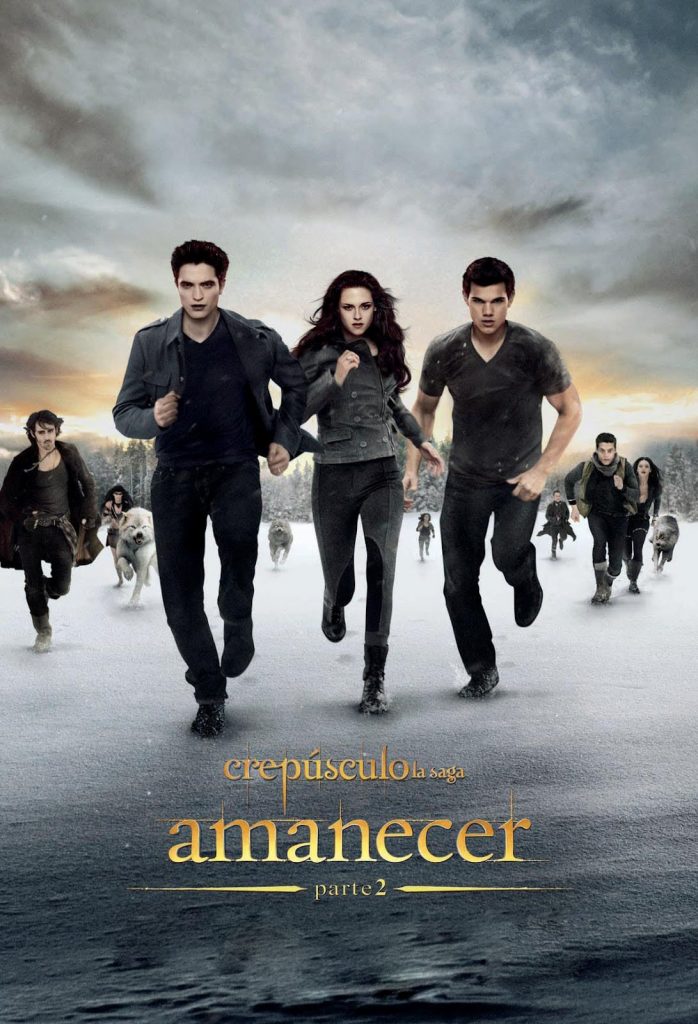 Póster de La saga Crepúsculo: Amanecer – Parte 2