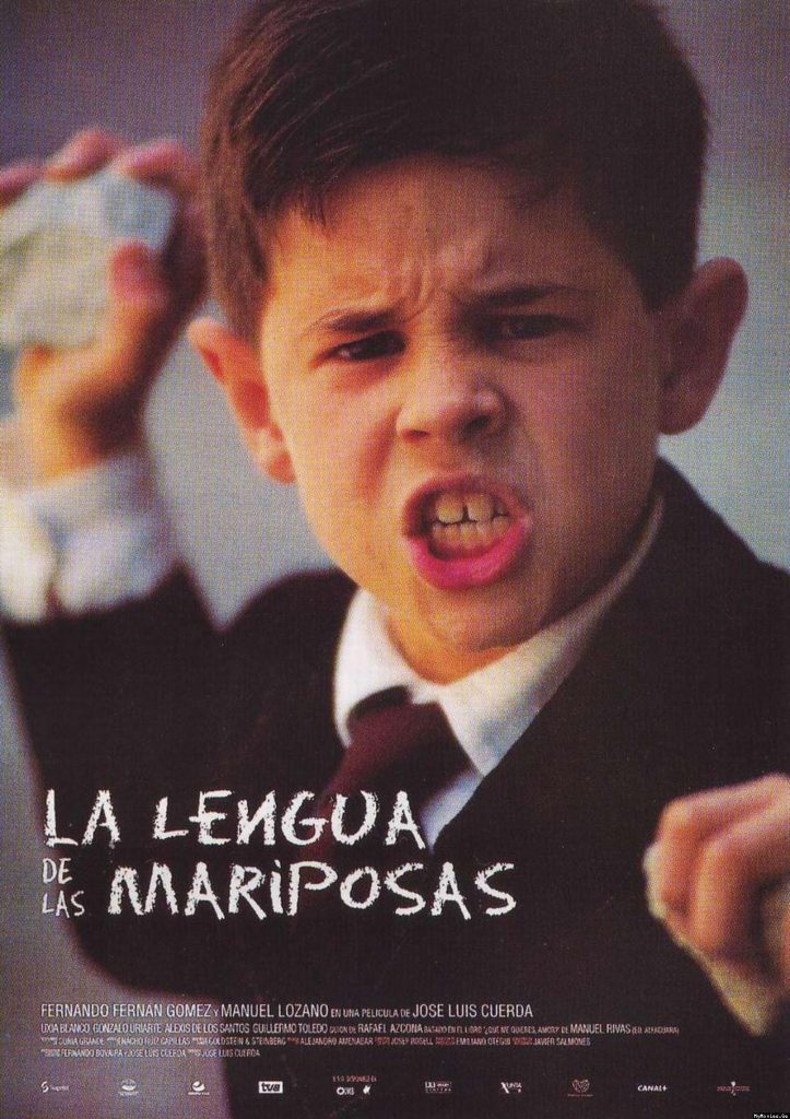 Póster de La lengua de las mariposas