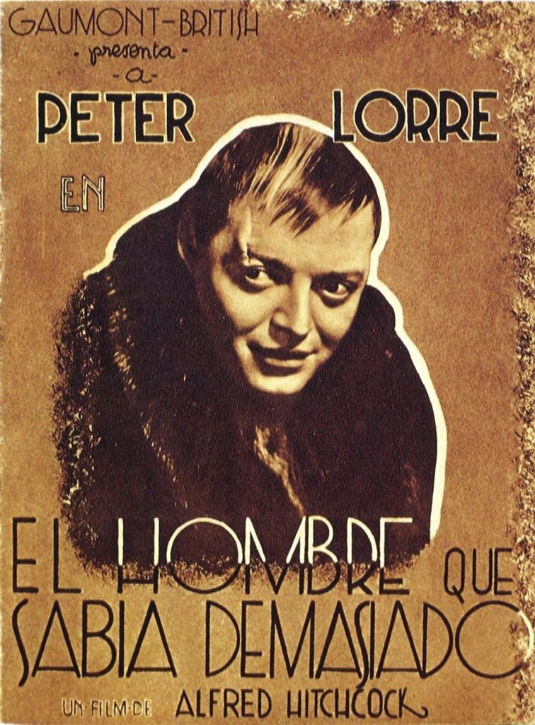 Póster de El hombre que sabía demasiado