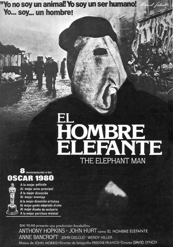 Póster de El hombre elefante