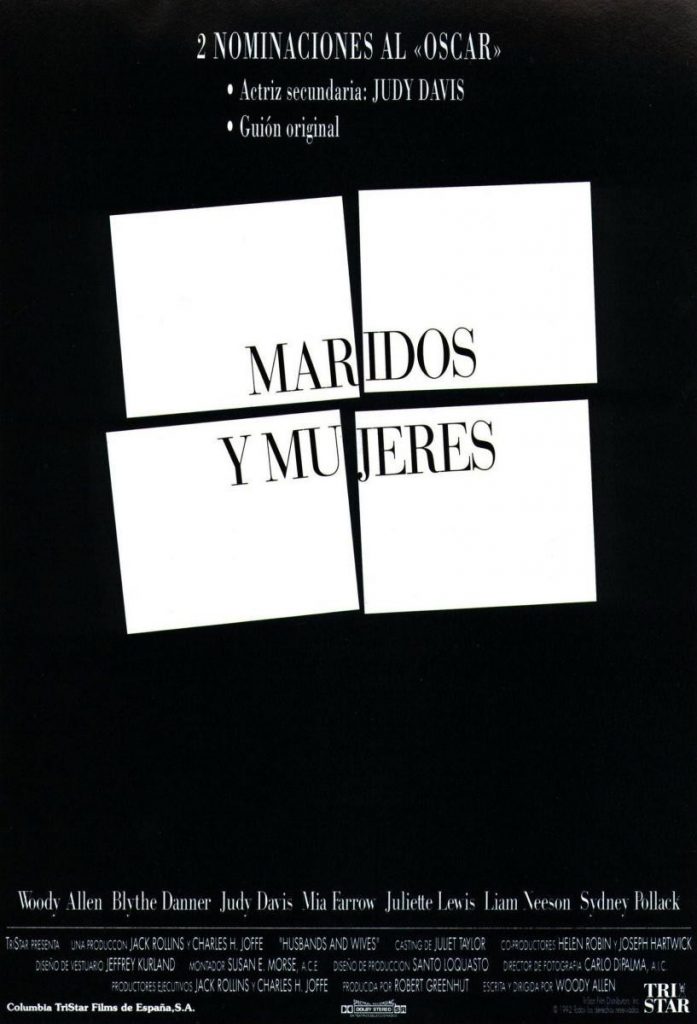 Póster de Maridos y Mujeres