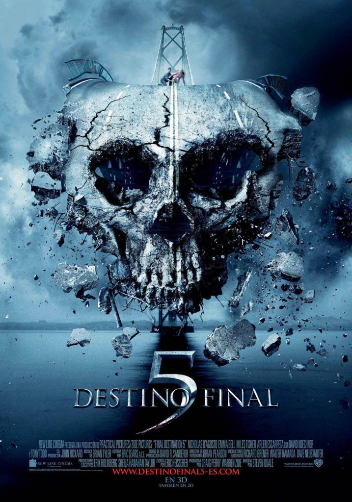 Póster de Destino final 5