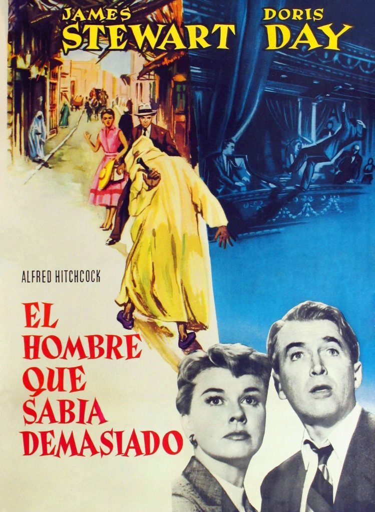 Póster de El hombre que sabía demasiado