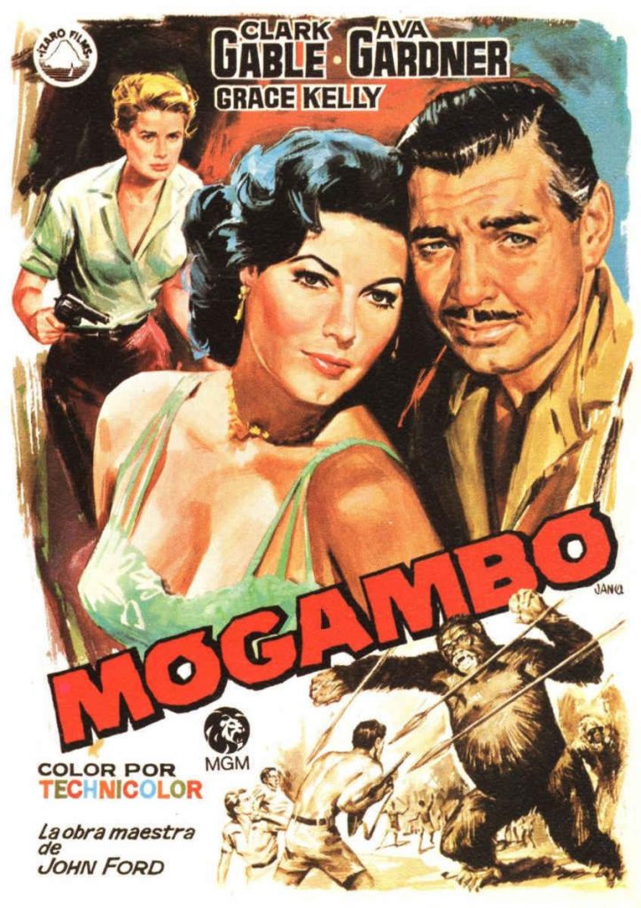 Póster de Mogambo
