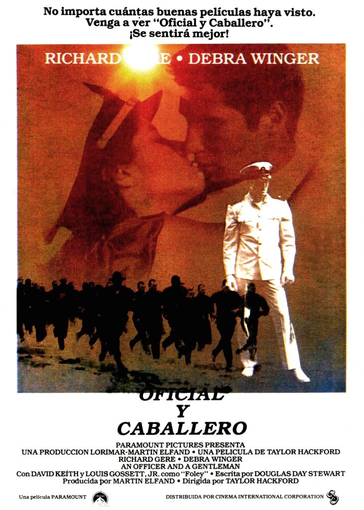 Póster de Oficial y Caballero