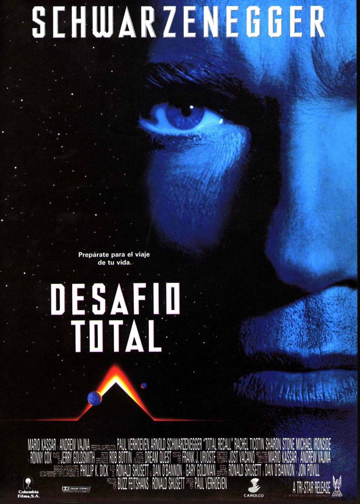 Póster de Desafío total