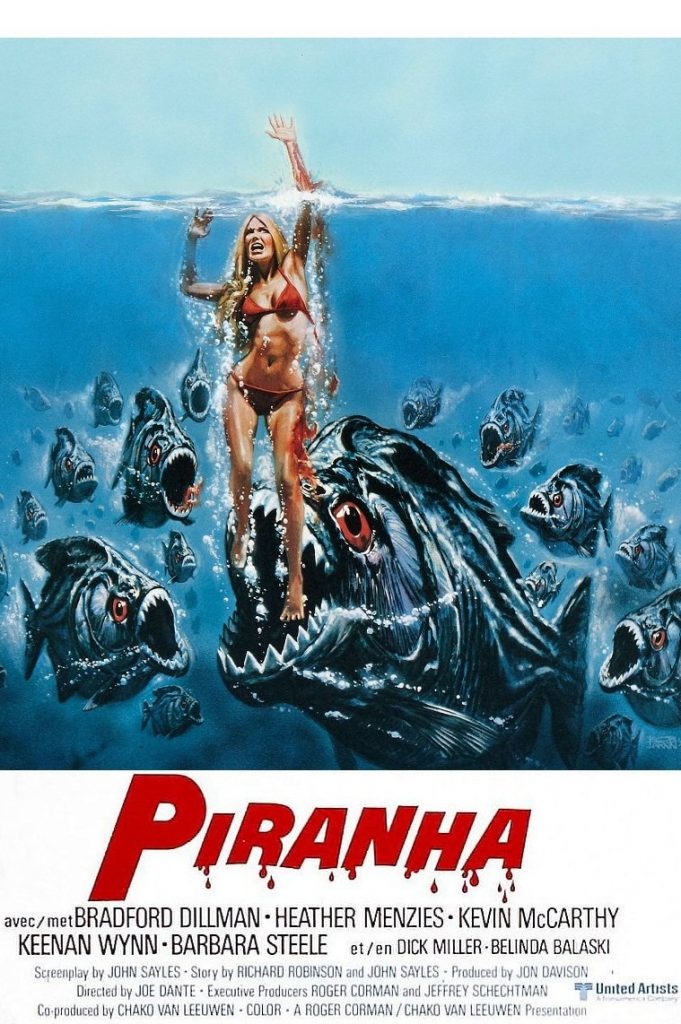 Póster de Piraña