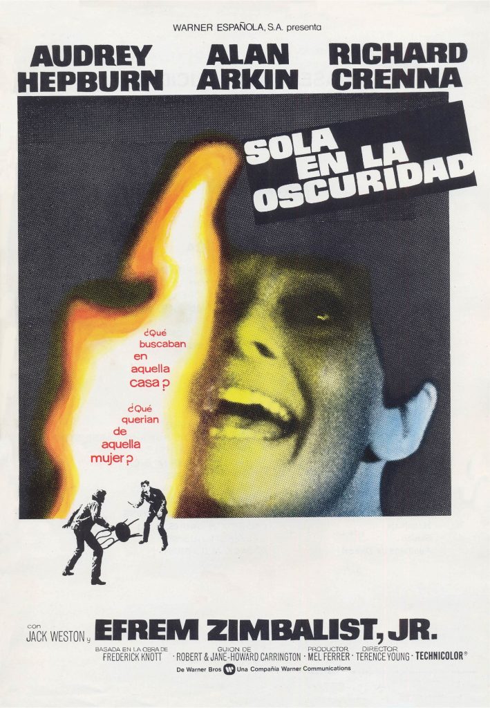 Póster de Sola en la oscuridad