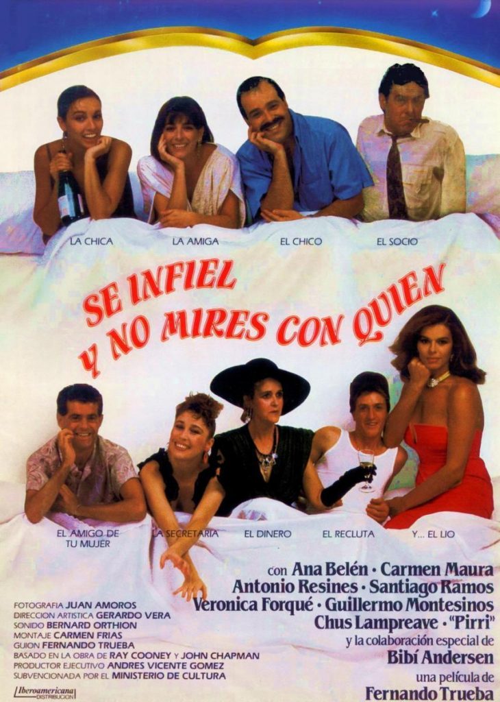 Póster de Sé infiel y no mires con quién