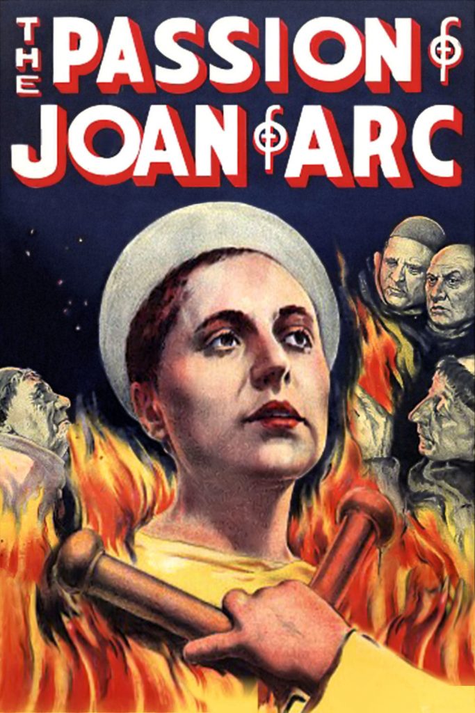 Póster de La pasión de Juana de Arco