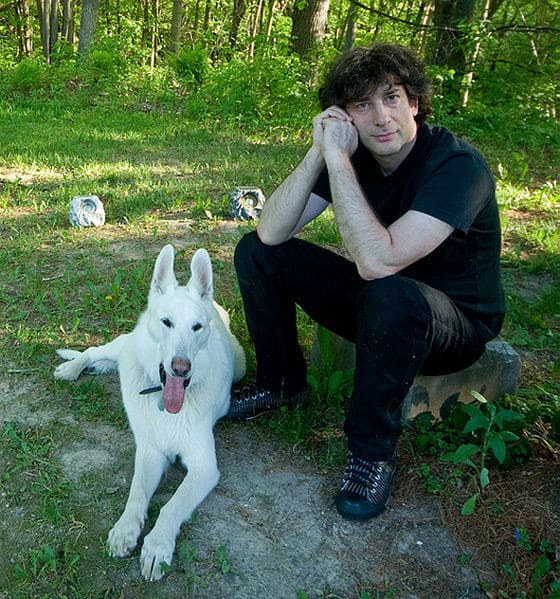 Póster de Neil Gaiman
