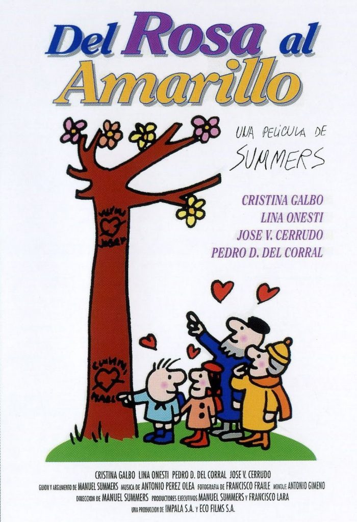 Póster de Del rosa… al amarillo
