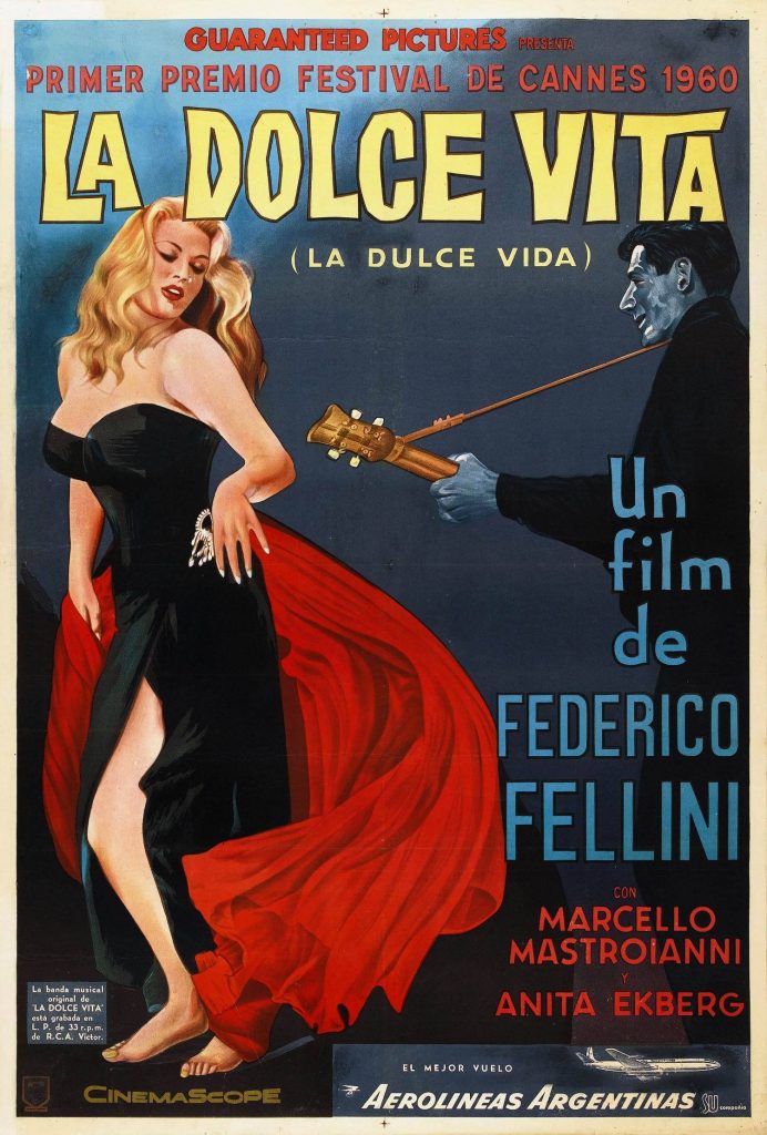 Póster de La dolce vita