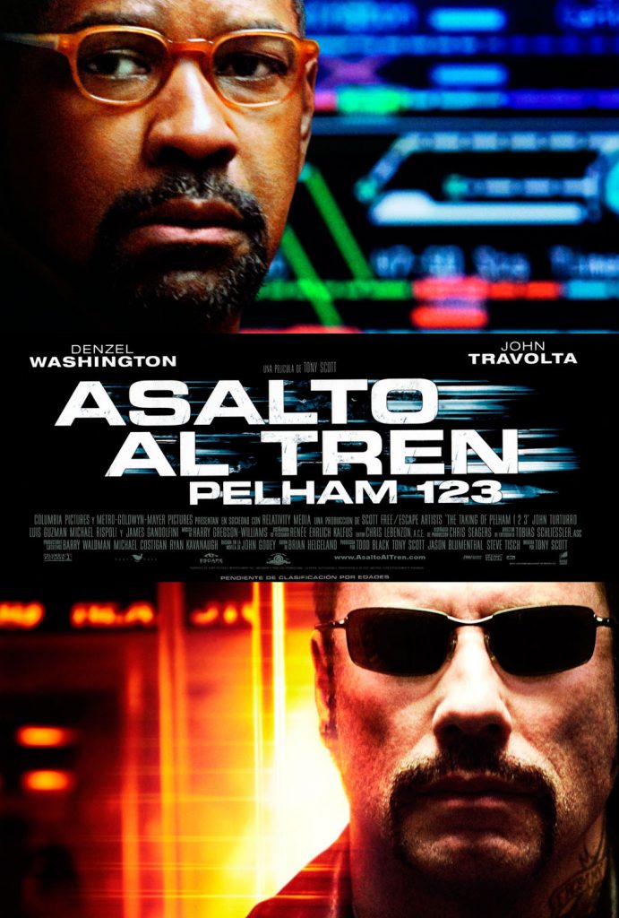 Póster de Asalto al tren Pelham 123