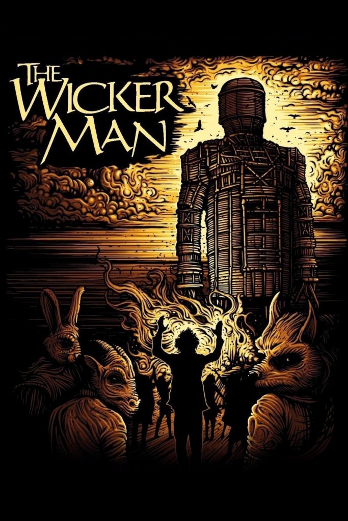Póster de El hombre de mimbre