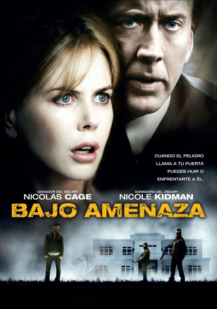 Póster de Bajo amenaza