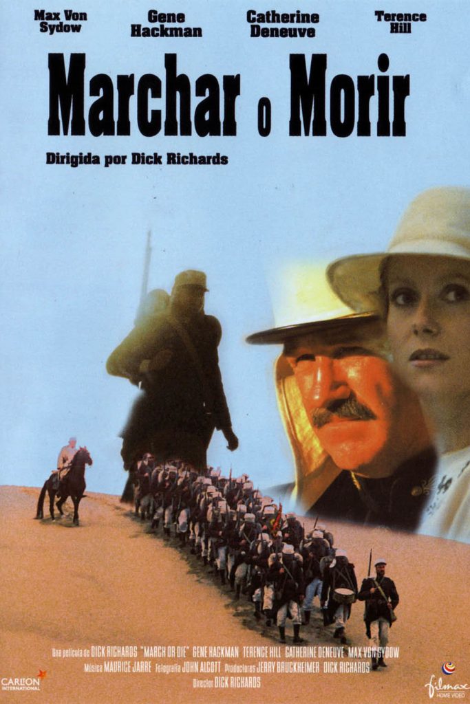 Póster de Marchar o morir