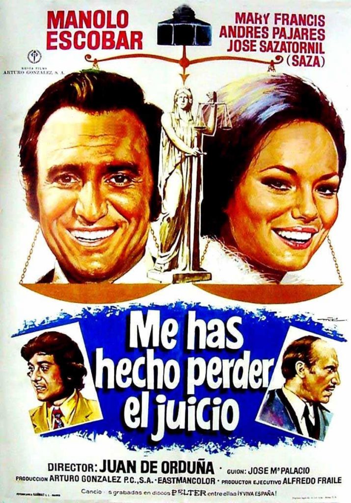 Póster de Me has hecho perder el juicio