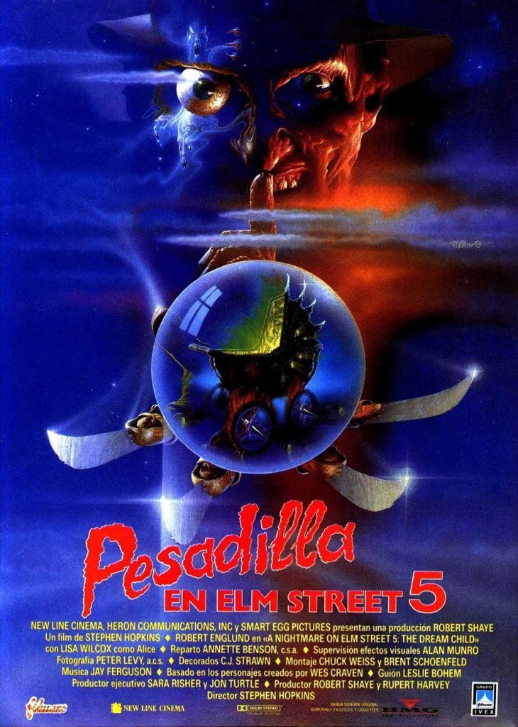 Póster de Pesadilla en Elm Street 5: El niño de los sueños