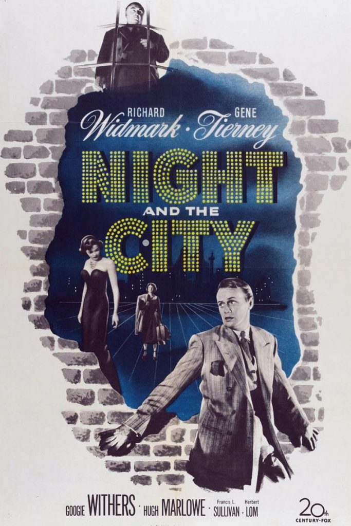 Póster de Noche en la ciudad