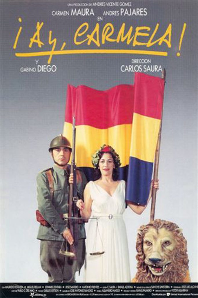 Póster de ¡Ay, Carmela!