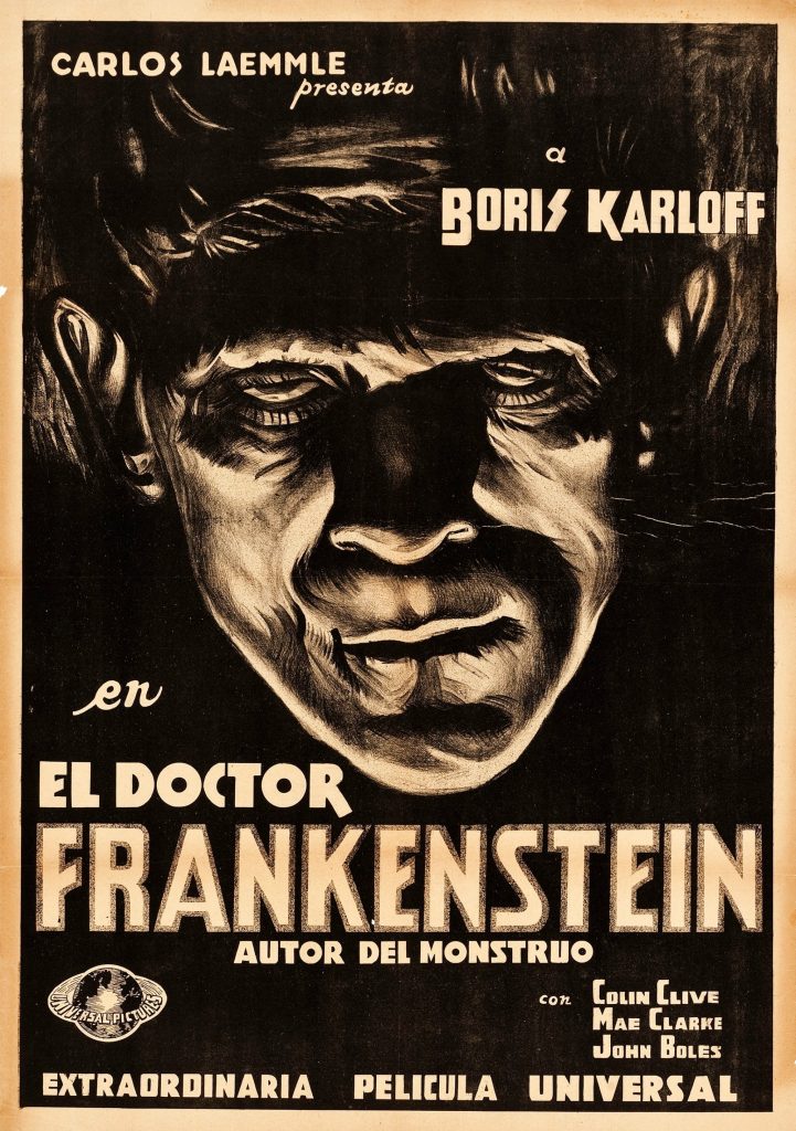 Póster de El doctor Frankenstein