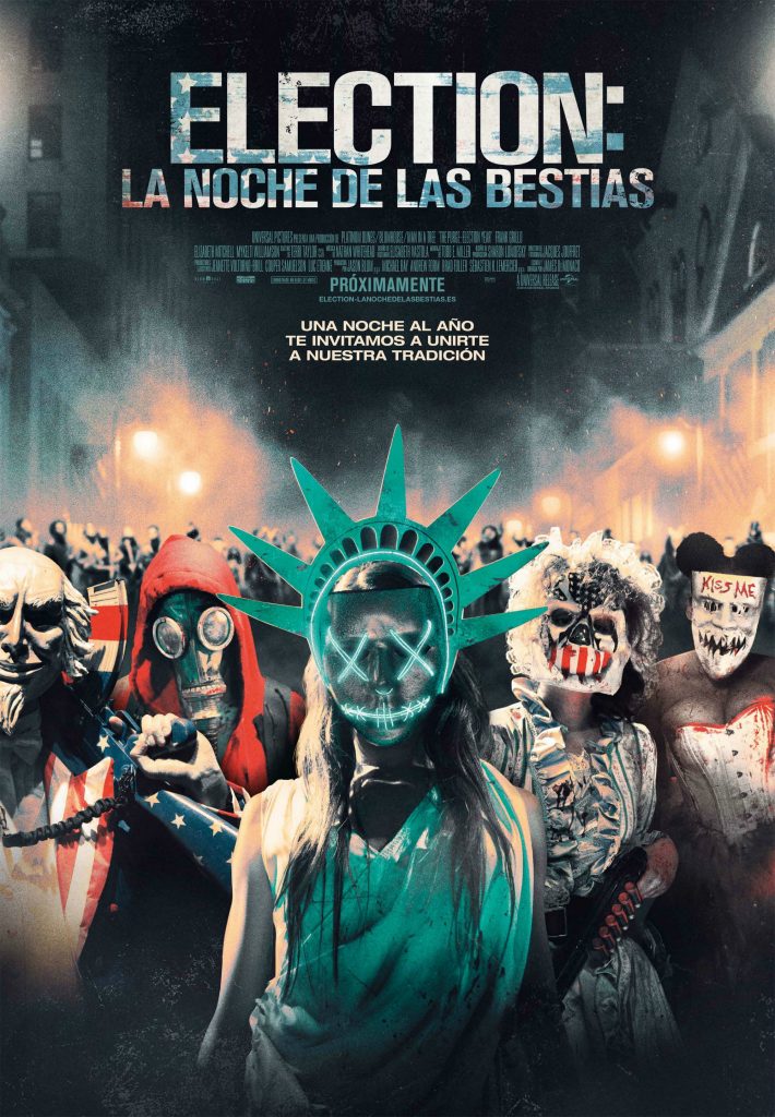 Póster de Election: La noche de las bestias