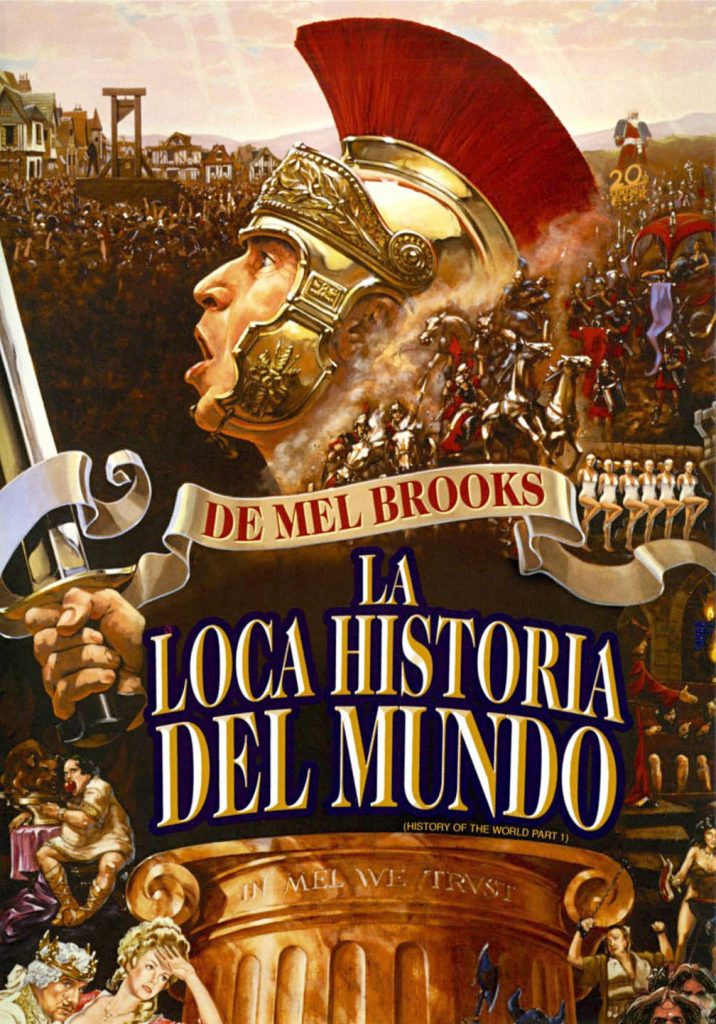 Póster de La loca historia del mundo