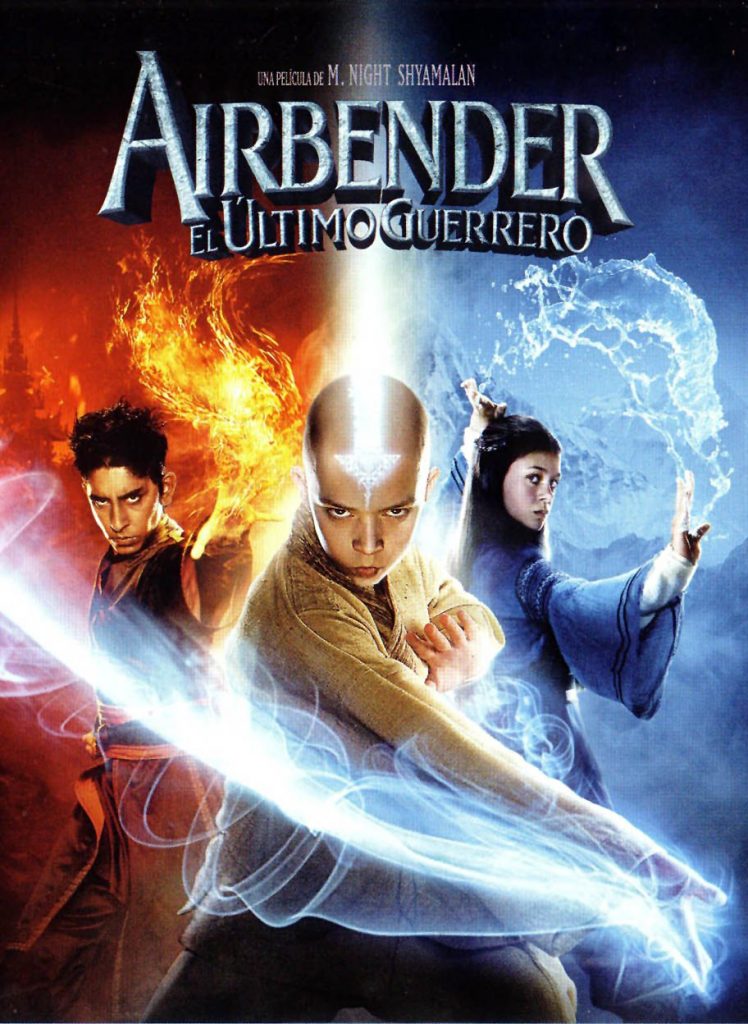 Póster de Airbender, el último guerrero