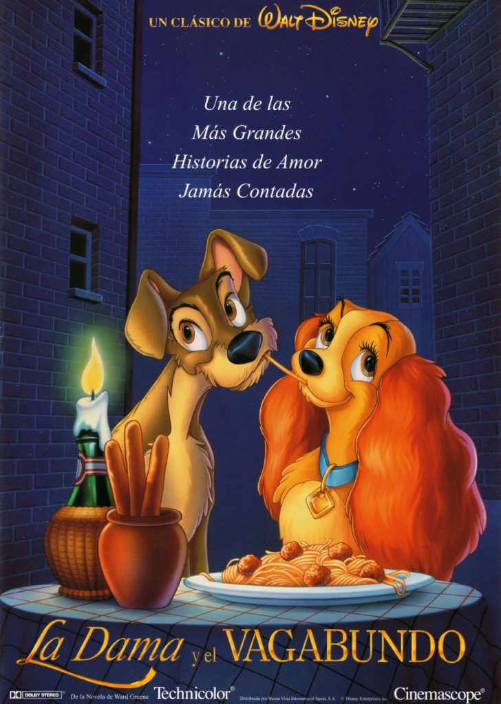 Póster de La dama y el vagabundo