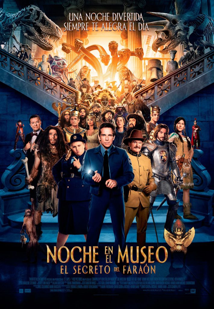Póster de Noche en el museo: El secreto del faraón