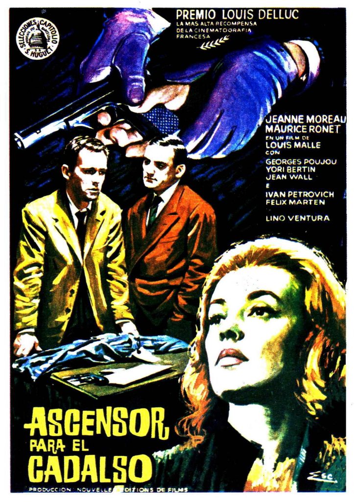 Póster de Ascensor para el cadalso